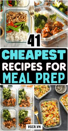 Make life easy on a budget with these make-ahad meals. Explore easy meal prep with these cheap recipes! Ideal for meal prep for the week, these healthy meal plan ideas are delicious and budget-friendly. #mealprep Healthy Meal Ideas On A Budget, Cheap Food Prep For The Week, Healthy And Affordable Meals, Simple Healthy Meal Prep Easy Recipes, Meal Prep For Snacks, Meal Prepping Ideas For Beginners, Easy Meal Lunch Prep, Meal Prep For The Week Healthy Low Carb, Week Prep Meals