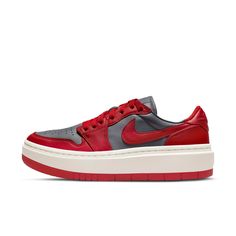 Style: Dh7004-006 Color: Dark Grey/Varsity Red-Sail Gender: Womens Air Jordan 1 Elevate Low, Jordan 1 Elevate Low, Jordan 1 Elevate, Air Jordan Low, Original Air Jordans, Jordan Low, Jordan Model, Jordan Retro 1, Jordan 11 Retro Low