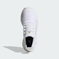 adidas Swift Run 1.0 Shoes - White | Women's Lifestyle | adidas US Adidas Running Shoes Women, Adidas Swift Run, On Clouds, Walking On Clouds, Sneakers For Women, Women Lifestyle, Shoes White, Adidas Online, White Adidas