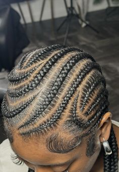 Medium Cornrows Braids, Cornrows Ideas Natural Hair, Cornrows With Natural Hair Only, Easy Cornrow Hairstyles, Easy Braids Hairstyles, Long Knotless Braids, Cornrow Hairstyle, Cornrow Designs