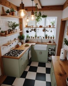 the kitchen is clean and ready for us to use in the day or night time