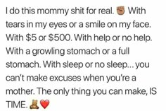 Young Mom Quotes, Momma Quotes, No Sleep, Quotes About Motherhood, Baddie Quotes, Mother Quotes