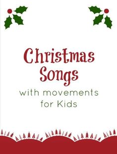 christmas songs with movements for kids