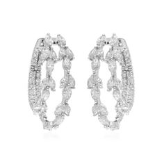 I just added a new item to eBay, 5.50 Ct Lab Grown CVD Diamond Marquise Shape Hoop Earrings 10k White Gold Gift! #eBay #eBaySeller Cvd Diamond, Gold Gift, Gifts Sign, White Gold Earrings, Fine Jewellery Earrings, Diamond Clarity, 10k Gold, Lab Grown, Gold Earrings