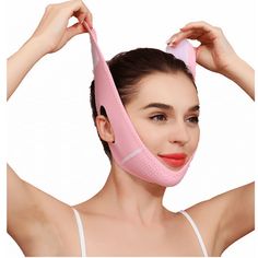 All-Round Protection DesignErgonomic design and special material to balance pressure.Stereo cutting and reusable, suitable for all kinds of face types, lift up your facial contours perfectly,which can moisturize and keep warm to tighten your skin. The skin-friendly material is mild to the skin, has no side effects, is safe to use. Easy to UseYou can wear this Chin Strap while sleeping, watching TV, doing housework and resting, keep your chin up, avoid double chin and improve facial contours. The Saggy Face Skin, Saggy Face, Chest Wrinkles, Face Steamer, Face Tightening, Slimmer Face, Facial Wrinkles, Weight Tips, Face Lifting