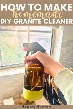 diy granite cleaner homemade