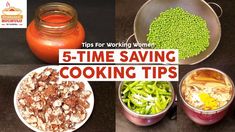 there are five different types of cooking tips