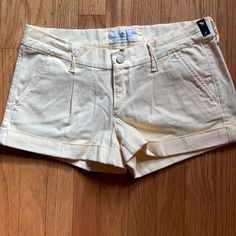 American Eagle Shorts, Nwt, Size 4, Yellow, 98% Cotton, 2% Spandex Bundle Offer:Buy 2 Shorts Get 3rd Shorts Of Equal Or Lesser Value For 1/2 Off. Put 3 Shorts In A Bundle & I’ll Counter Offer With The Deal! Fitted Mid-rise Cotton Shorts, Stretch Cotton Summer Bottoms, Stretch Cotton Jean Shorts, Summer Stretch Cotton Bottoms, Stretch Cotton Mid-rise Shorts, Stretch Mid-rise Cotton Shorts, Fitted Mid-rise Cotton Jean Shorts, Summer Stretch Mid-rise Shorts, Summer Mid-rise Stretch Shorts