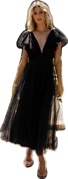 Tulle Dress Black, Standing Out In A Crowd, Tulle Dress, Waist Tie, Dress Black, Black Dress, Satin, Black