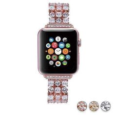 watches Rose Gold / 38mm / 40mm Apple Watch Series 5 4 3 2 Band Apple Watch Bands Rose Gold, Apple Watch Fitness, Apple Watch Bands Fashion, Apple Watch Wristbands, Apple Watch Bands Women, Rose Gold Apple Watch, Best Apple Watch, Apple Watch Sizes, Apple Band