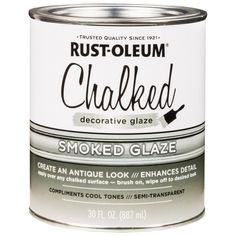 Buy rust oleum smoked glaze - Online store for paint, latex in USA, on sale, low price, discount deals, coupon code Rustoleum Chalk Paint, Matte Spray Paint, Serenity Blue, Antiquing Glaze, Chalk Paint Colors, Matte Paint, Painted Cups, Rust Oleum, Americana Decor