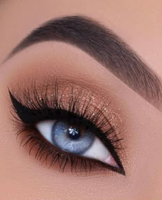 Eye Makeup Images, Pretty Eye Makeup, Wedding Makeup Tutorial, Prom Eye Makeup, Bridal Eye Makeup, Cute Eye Makeup, Soft Glam Makeup, Eye Makeup Pictures