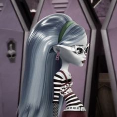 Ghoulia Aesthetic, Ghoulia Yelps, Happy Show, High Characters, Vintage Cartoon, Monster High