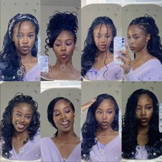 Hair Quince, Hairstyles With Crown, Quince Hairstyles With Crown, Hairstyles Bun, Box Braids Hairstyles For Black Women, Cute Box Braids Hairstyles, Quince Hairstyles, Pelo Afro, Protective Hairstyles Braids