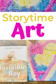 the invisible boy storytime art project for kids is an easy and fun way to learn how to make it