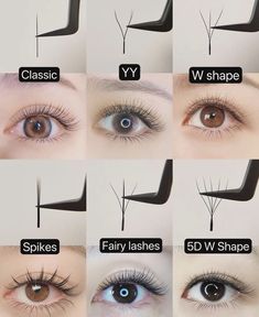 Eyelash Extension Mapping, Types Of Eyelash Extensions, Eyelash Extensions Classic, Eyelashes Tutorial, Lash Map, Eye Makeup Images, Lashes Tutorial, Eyelash Tips