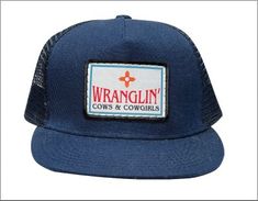 The Wranglin' Cows & Cowgirls Trucker Hat is an adjustable trucker cap with a USA made patch on the front that will set you apart from the rest. It's plastic snapback makes it easy to adjust for the perfect fit. The hat also features premium mesh panels for breathability, so you can stay cool and well ventilated. Trucker Style Cap USA Made Mesh back with snap closure Tractor Supply, Mesh Panel, Stay Cool, Trucker Cap, Tractor, Snap Closure, The Whole, Caps Hats, Women's Accessories