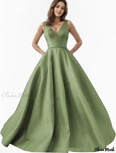 Olivia Mark - Formal Evening Party Gown Wedding Banquet Dress Skirt Wedding Dress, Banquet Dress, Deep V Neck Dress, Banquet Dresses, Evening Party Gowns, Wedding Banquet, Party Gown, Gown Wedding, Party Gowns