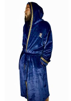 Hooded Robe (more colors available) - Royalty Robes Royal King, Hooded Robe, Hot Pink, Royalty, Womens Sizes, Blue