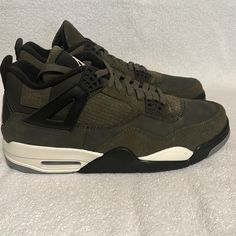 Fast Shipping Great Shoe . Jordan 4 Retro Se Craft. Size 10.5 Air Jordan 4 Mid-top With Cushioned Footbed, Air Jordan 4 Green With Boost Midsole, Green Air Jordan 4 With Boost Midsole, Leather Air Jordan 4 With Rubber Sole For Streetwear, Green Low-top Air Jordan 4 With Cushioned Footbed, Air Jordan 4 Leather Sports Shoes With Rubber Sole, Air Jordan 4 Leather With Rubber Sole For Sports, Air Jordan 4 Leather With Cushioned Footbed For Streetwear, Leather High-top Jordan Shoes With Air Max Cushioning