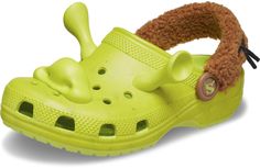 PRICES MAY VARY. KIDS SHOES: Just like the adult Classic Crocs, the kids' version offers the same great shoe for youngsters. Easy on and easy off makes these the pair of Crocs kids need. VERSATILE AND COMFORTABLE: Incredibly light and easy to wear, these girls' and boys' Crocs are created with Croslite foam for Iconic Crocs Comfort. The flexible material is sure to be loved by all. WHAT SIZE SHOULD I BUY?: These kids' Crocs offer a roomy fit and we recommend ordering a size up to the next larges Weird Crocs, Shrek Crocs, Clean Crocs, Crocs Store, Girls Clogs, Classic Crocs, Crocs Clogs, Crocs Classic Clogs, Women's Crocs