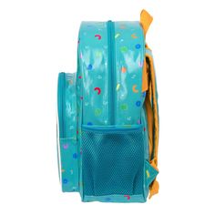 Children deserve the best, that's why we present to you Child bag CoComelon Back to class Light Blue (26 x 34 x 11 cm), ideal for those who seek quality products for their little ones! Get CoComelon and other brands and licences at the best prices!Colour: Light BlueCharacteristics: Ergonomic paddingAdapts to rucksack trolleyMaterial: Polyester 300DCompartments: Front pocket with zipWater bottle side pocketApprox. dimensions: 26 x 34 x 11 cmStyle: Pre-schoolType: School Bag

SKU: S4307581 Childrens Backpacks, Back To, Light Blue, Backpacks, Blue