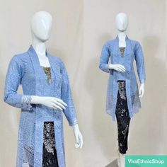 "*Premium brocade malika cord material *clothes have been lined with furing *long sleeves full puring *new flea style collar *shirt length 100 cm *Front zipper (Busui friendly) Chest Circumference Size: M: 90 cm L: 100 cm XL 110 cm XXL: 116 cm Skirt/bottom specifications *Plisket style skirt/bottom *Full elastic waist can stretch to follow the body *For skirts, you can wear up to 100 kg *Skirt material is made from premium semi silk fabric (Silky) *Floral motif *Cool material *Not transparent Please leave your PHONE NUMBER in the \"note to seller\" at checkout for SHIPPING PURPOSE" Festive Long Sleeve Lace Dress Sets, Dress Kebaya Modern, Muslim Outfit, Dress Kebaya, Modern Kebaya, Kebaya Dress, Muslim Dress, Batik Dress, Outfit Hijab