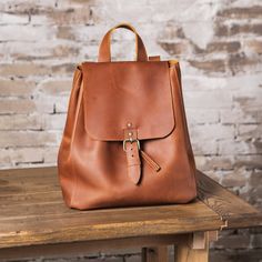 "🌟- 50% Off Sale on Leather Bag for Woman🌟 Leather Women's Backpack - a perfect blend of style, functionality, and durability. Handcrafted backpack is designed to complement the modern dynamic lifestyle. The backpack features a thoughtfully organized interior, with pocket to keep your essentials in order. Whether you're heading to the office, embarking on a weekend getaway, or exploring the city, this backpack provides ample space for your belongings. The adjustable leather straps offer comfor Leather Softback Backpack For Daily Use, Large Capacity Backpack Gift, Leather Backpack Perfect For Gift, Leather Backpack Bag For Gift, Leather Backpack Suitable As A Gift, Leather Backpack As Gift, Large Capacity Leather Backpack, Custom Birthday Gifts, Women's Backpack