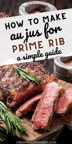 how to make an aussie for prime rib a simple guide