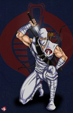 Snake Eyes Gi Joe, 80 Cartoons, Cobra Commander, Arte Ninja, Ninja Art, Cartoon Artwork, Deathstroke, Shadow Art, Kendo