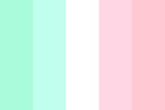 pastel color swatches with different shades to match the colors in this image, there is