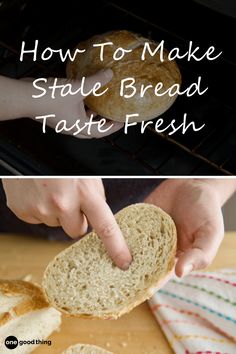 how to make state bread taste fresh