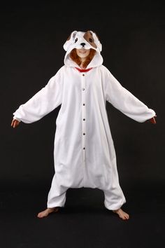 Jack Russell Kigurumi Cushzilla Animal Adult Anime Costume Pajamas Cute Onesies, Stylish Dpz, Winter Pajamas, Anime Costumes, Jack Russell, Onesies, Rain Jacket, 404 Not Found, Cool Outfits