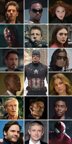 the many faces of captain america