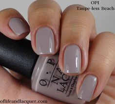 OPI - Taupe-less Beach - Brazil Collection 2014. I picked this polish up at Sally's Beauty on 12/31/14 for $6.00! Her Nails, Dark Nails, Beach Nails, Nailed It