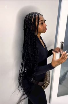 Braided Cornrow Hairstyles, Box Braids Hairstyles For Black Women, Cute Braided Hairstyles, Protective Hairstyles Braids, Box Braids Styling, Pretty Braided Hairstyles