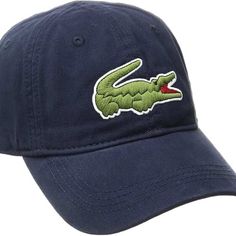 Nwt Lacoste Unisex Organic Cotton Twill Cap Casual Blue Baseball Cap With Logo Patch, Navy Casual Hat With Logo Patch, Casual Navy Hat With Logo Patch, Casual Navy Baseball Cap With Logo Patch, Corduroy Bucket Hat, Lacoste Sneakers, Trending Heels, Lacoste Shirt, Orange Hats