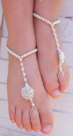 Flower girl barefoot sandals,beach wedding, baby barefoot sandals,bridesmaids barefoot sandals,baby Bridesmaids Sandals, Barefoot Sandals Beach Wedding, Pearl Barefoot Sandals, Bridesmaid Sandals, Anklets Indian, Barefoot Sandals Baby, Barefoot Sandal, Ankle Jewelry, Choli Designs