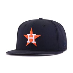 New Era Cap 59Fifty fitted hat for the Houston Astros using retro team colorway and paired with 1968 All Star Game side patch. This Astros throwback shows off the famous Astrodome on its side patch, injecting team colors into the mix over the default colorway. The result is a perfect match for the throwback logo, and a great addition to any fan’s collection. Hat Material: 100% WoolCrown: NavyVisor: NavyButton: NavyUndervisor: GreyFront Logo: Orangeade/Snow WhiteNew Era Flag: Midnight NavyRear Lo Throwback Fitted Hat With Flat Brim For Fan Gear, Throwback Flat Brim Fitted Hat For Fan Gear, Throwback Flat Brim Fitted Hat For Fans, Throwback Snapback Fitted Hat For Baseball Season, Throwback Fitted Hat With Flat Brim For Sports Events, Throwback Flat Brim Fitted Hat For Sports Events, Throwback Snapback Fitted Hat For Game Day, Throwback Fitted Hat With Flat Bill For Fans, Throwback Flat Bill Fitted Hat For Fans