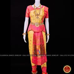 Design by Classical Dance Jewelry® ❥ Traditional Bharatanatyam costume wore during regular dance programs or arrangetram performance. ❥ Material : Paithani ART Silk ❥ Type : Traditional pant costume ❥ Easy to wear ❥ Layer front fan ❥❥❥❥ Dress Measurements in inches ( all the measurements approximately 1 margin buffer) ❥ PANT MEASUREMENTS: ☛ Pant Length: 36-38 inch ☛ Pant Waist: 35-36 inch ☛ Pant Hip: 37-38 ❥ BLOUSE MEASUREMENTS: ☛ Blouse length: 14-15 inch ☛ Blouse Shoulder length: 16 -17 inch ☛ Blouse around Bust: 36-38 (extra margin) inch ☛ Blouse Lower Chest: 33-35 inch ☛ Blouse Sleeves length: 7-9 inch ☛ Blouse sleeve round: 12 - 13 inch ☛ Armpit: 16 inch 🔺🔺🔺 Set includes ☛ Pant, Blouse, Dhavani, fans, seat bit etc ❇️ ❇️ ❇️ For Display purposes only we used Jewelry. The price is onl Bharatanatyam Costume, Dance Program, Jewelry Traditional, Fancy Flowers, Classical Dance, Blouse Measurement, Dance Accessories, Dance Jewelry, Sari Blouse