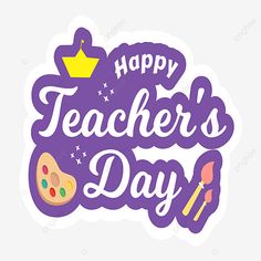 teacher day sticker illustration Happy Teachers Day Stickers, Teachers Day Sticker, Teachers Day Cards, Happy Teacher Day, School Labels Printables, Happy Teachers Day Card, Teachers Day Poster, Labels Printables, Barbie Party Decorations