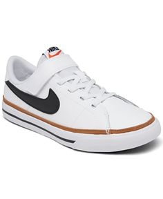 Nike Big Kids Court Legacy Casual Sneakers from Finish Line - Macy's Kids Athletic, Line At, Herringbone Pattern, Finish Line, Big Boys, Tennis Shoes, Cute Shoes, Big Kids, Casual Sneakers