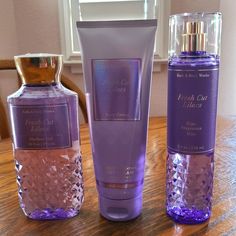 Nwt Bath & Body Works "Fresh Cut Lilacs" 3-Piece Collection. Online Exclusive Includes A Shower Gel, An Ultimate Hydration Body Cream, And A Fine Fragrance Mist. Fragrance Notes Of Lilac Bouquets, Dewey Greens, And Soft Spring Air. Brand New, Never Used Or Opened. Gel Retails For 14.50. Cream And Mist Retail For $17.50 Each + Tax And Shipping That I Paid. Smoke-Free Home With A Dog I Truly Appreciate You Popping By My Closet. Respectfully, Please Keep In Mind That Posh Takes 20% Of Every Sale Body Scrub Gift, Soft Spring, Spring Air