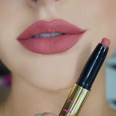 Beauty: Lipsticks & Lips Matte Make Up, Batons Matte, Pink Lipstick, Smokey Eyes, Lip Colour