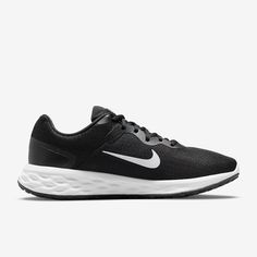 Never Worn Brand New No Box/No Tags Nike Revolution 6 Men's Road Running Shoes Black/Iron Grey/White Size 7.5 Style Dc3728-003 Nike Revolution 6, Running Shoes Black, Black Running Shoes, Road Running, Black Iron, Shoes Nike, New Nike, Nike Black, Shoes Black