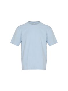 Editor's NotesSOLEW’s t-shirt gives minimal look with loose fit and simple, basic design.- Crewneck t-shirt- Half sleeves- Loose fit- Minimal design- Logo lettering embroidery near hem- Minimized shrinking by washing the fabricMeasurements(in.)S(95) / M(100) / L(105) / XL(110)- Length: 27.6in. / 28.3in. / 29.1in. / 29.5in.- Shoulder: 20.5in. / 21.3in. / 22.0in. / 22.8in.- Chest: 43.7in. / 45.7in. / 47.6in. / 49.6in.- Sleeve: 9.1in. / 9.4in. / 9.8in. / 10.2in.*Model Info: 6’1’’ 165.3lbs Fitting S Minimal Look, Minimal Design, Half Sleeves, Light Blue, Loose Fitting, Logo Design, Top Outfits, Mens Outfits, T Shirt