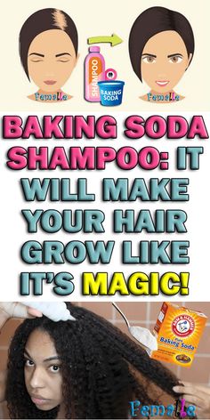 Baking Soda Shampoo: It Will Make Your Hair Grow Like It’s Magic! Baking Soda Shampoo Recipe, Arm And Hammer Baking Soda, Baking Soda For Hair, Flaxseed Gel, Shampoo Brands, Boost Hair Growth, Baking Soda Uses, How To Lighten Hair, Baking Soda Shampoo