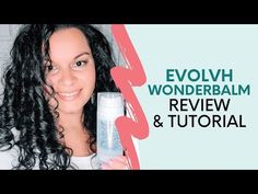 EVOLVh WonderBalm Review & Tutorial For Curly Hair - The Holistic Enchilada - YouTube Tutorial For Curly Hair, Curls Blueberry Bliss Curl Control Jelly, Ashley Lamarca Curly Hair Routine, Aveda Curl Enhancer, Aveda Be Curly Shampoo, Aveda Botanical Repair, Curly Girl Method, Curly Hair Routine, Hair Routines