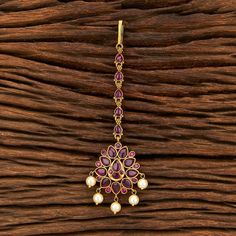 Indian Bridal Traditional One Gram gold polki  Tikka Height = 98 Mm || Width = 33 Mm Classic Tikka Antique Maang Tikka 22k Gold Tilla Tikka For Wedding, Wedding 22k Gold Tikka With Tilla, Temple Jewelry Tikka With Stone Work, Festive Hand Set Tikka For Puja, Temple Jewelry Round Tikka With Cutdana, Temple Jewelry Round Cutdana Tikka, Round Cutdana Tikka For Temple Jewelry, Round Cutdana Tikka Temple Jewelry, Temple Style Hand Set Tikka For Puja