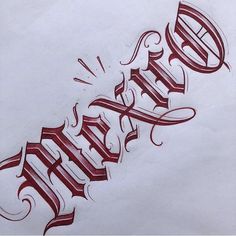 Mexican Street Art Graffiti, Spm Drawing, Pen Art Chicano, Mexico Drawing Ideas, Chicano Sketches, Chicano Writing Lettering, Chicano Art Letters, Cholo Writing, Chicana Art Drawing